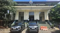 Gedung DPRD Kota Depok yang berada di wilayah GDC, Sukmajaya, Depok. (Liputan6.com/Dicky Agung Prihanto)