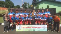 Pondok Pesantren Darul Huda saat mengikuti Liga Santri Nusantara di Bandung. (Ist)