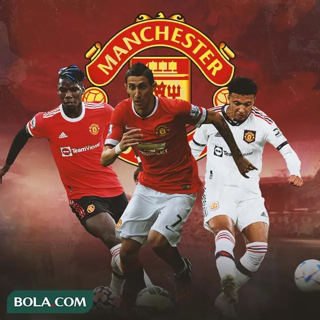 Manchester United - Paul Pogba, Angel Di Maria, Jadon Sancho