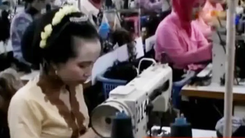 VIDEO: Peringati Hari Kartini, Ribuan Buruh Pabrik Kenakan Kebaya