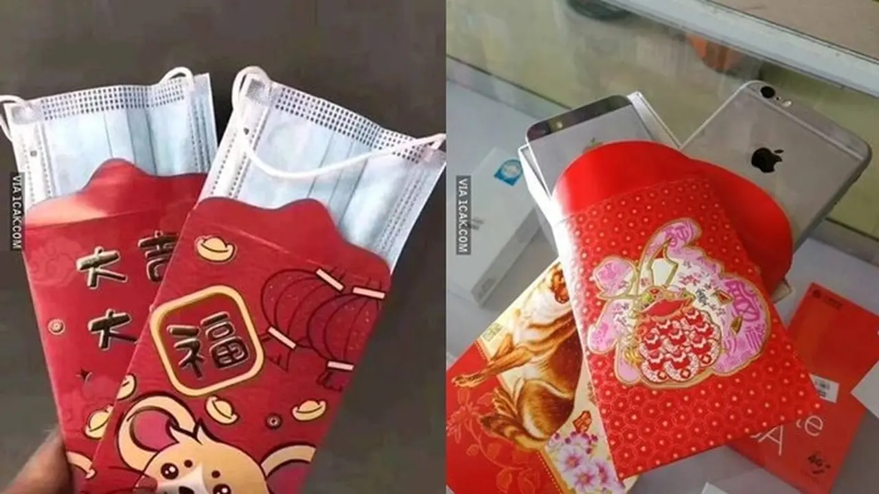 6 Isi Amplop Angpao saat Imlek Ini Penuh Kejutan, Bikin Senyum