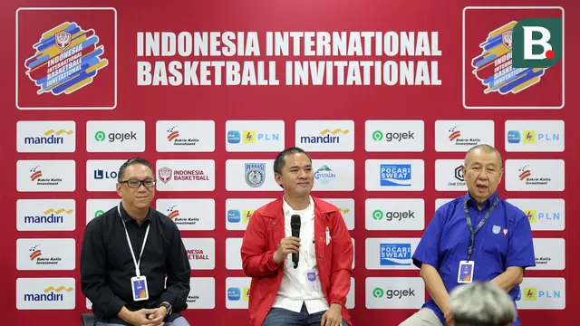 Konferensi pers Indonesia International Basketball Invitational