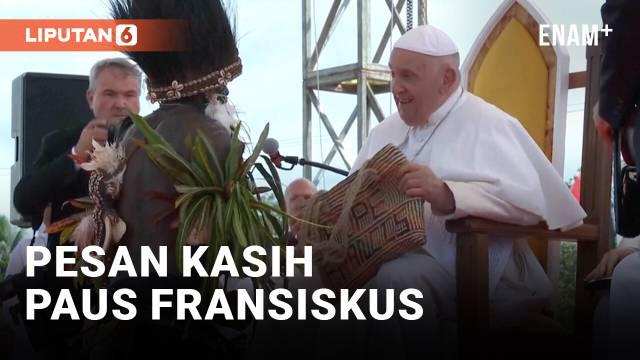 Paus Fransiskus mengunjungi Vanimo, Papua Nugini, membawa pesan kasih dan persatuan bagi masyarakat setempat. Dalam kunjungannya, Paus mendorong warga untuk mengatasi kekerasan dan perilaku destruktif.