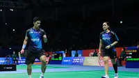Ganda campuran Indonesia Amri Syahnawi/Nita Violina Marwah&nbsp;melangkah ke semifinal&nbsp;Korea Open 2025. Amri/Nita menang atas&nbsp;unggulan empat asal China Guo Xin Wa/Chen Fang Hui di Suwon Gymnasium, Jumat (26/9). (foto: PBSI)