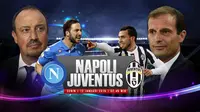 Prediksi Napoli Vs Juventus (Liputan6.com/Andri Wiranuari)