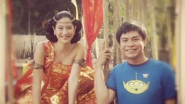 Dian Sastrowardoyo bersama Ryan Ogilvy (Instagram/therealdisastr)