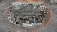Sebuah tungku pembakaran porselen di Distrik Jinyuan, Kota Taiyuan, ibu kota Provinsi Shanxi, China utara. (Xinhua/Institut Arkeologi Provinsi Shanxi)