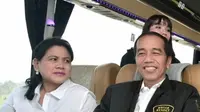 Presiden Joko Widodo (Jokowi) menjajal langsung jalan tol Trans Jawa pada Kamis (20/12/2018). Merdeka.com/Titin