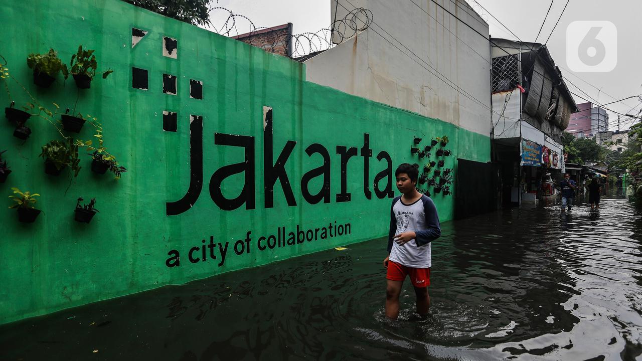 Ilustrasi banjir