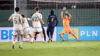 Duel Jerman U-17 kontra Prancis U-17 di final Piala Dunia U-17 2023 yang digelar di Stadion Manahan, Solo, Sabtu (2/12/2023) malam WIB. (Bola.com/Bagaskara Lazuardi)