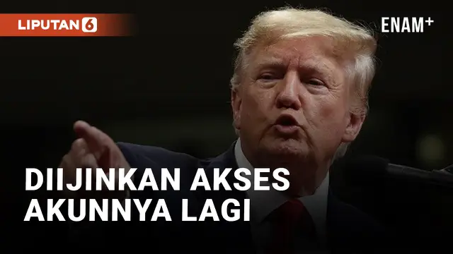 Donald Trump Diijinkan Kembali Akses Akun Facebook dan Instagramnya Jelang Pilpres AS 2024