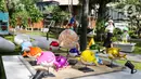 Art Jakarta Gardens 2025 memadukan pameran seni rupa, area taman, dan seni pertunjukan tersebut berlangsung hingga 27 April. (Liputan6.com/Herman Zakharia)