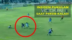 Video insiden pukulan Victor Pae saat Persib Bandung kalah 1-2 dari Persela Lamongan di Torabika Soccer Championship 2016, Sabtu (26/11/2016).