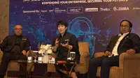 Mulia Dewi Karnadi, Country Chief Executive, Indonesia, Ingram Micro, saat paparkan beberapa hal tentang keamanan siber di Indonesia. (Doc: Ingram Micro)