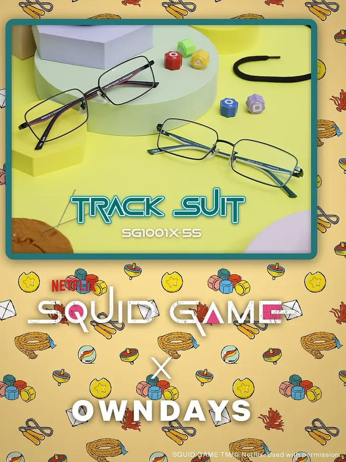 Kolaborasi Unik OWNDAYS x Squid Game, Kacamata Fashionable yang Terinspirasi dari Young Hee Doll hingga Pink Guards!