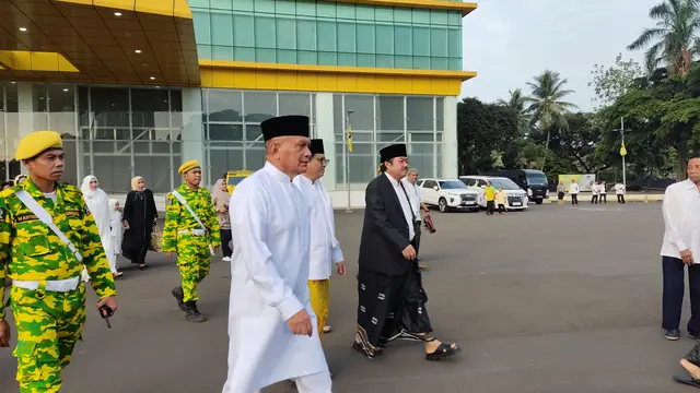 Partai Golkar menggelar perayaan Idul Adha 1444 H di Kantor DPP Partai Golkar, Jakarta, Kamis (29/6/2023).
