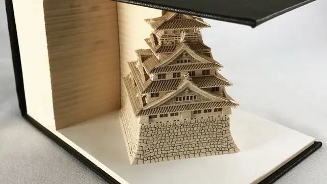 Memo Pad yang memiliki ukiran sangat detail. (Sumber: Omoshiroi Blocks)