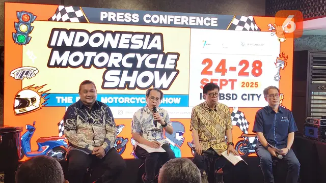 Sesi tanya jawab bersama media dalam Press Conference IMOS 2025 di Jakarta, Rabu 10/9/2025 (Muhamad Ridwan/Liputan6.com)