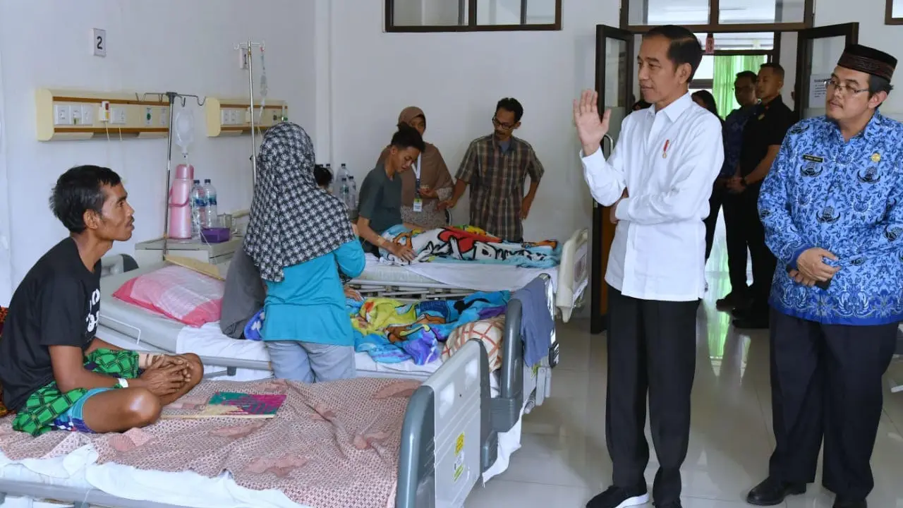 Jokowi Sidak Pelayanan BPJS