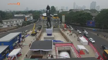 Mesin bor produksi Japan Tunnel Systems Corporation (JTSC) itu untuk pertama kalinya bakal melubangi tanah di bawah Jalan Jenderal Sudirman sampai Jalan MH Thamrin, Jakarta.