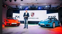 PGA Cars, Inc., distributor resmi Porsche di Filipina, baru-baru ini resmi merilis Porsche 718 Boxster dan 718 Cayman di Whitespace Manila. 