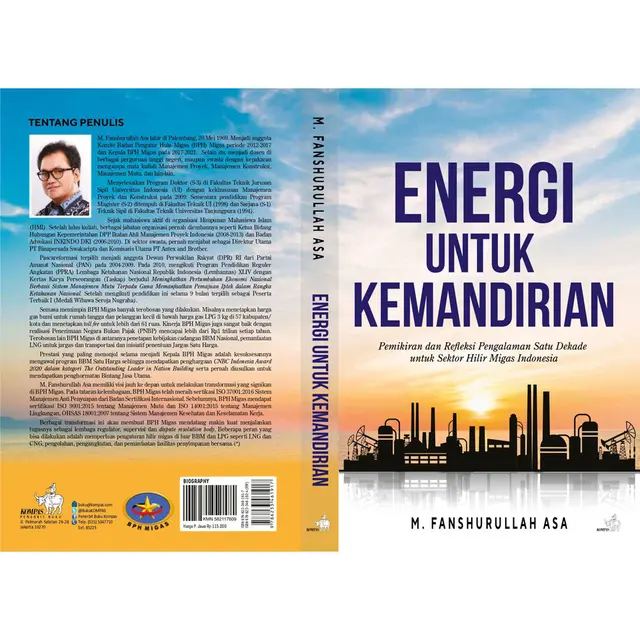 Fanshurullah Asa Luncurkan Dua Buku Selepas Emban Tugas sebagai Kepala BPH Migas