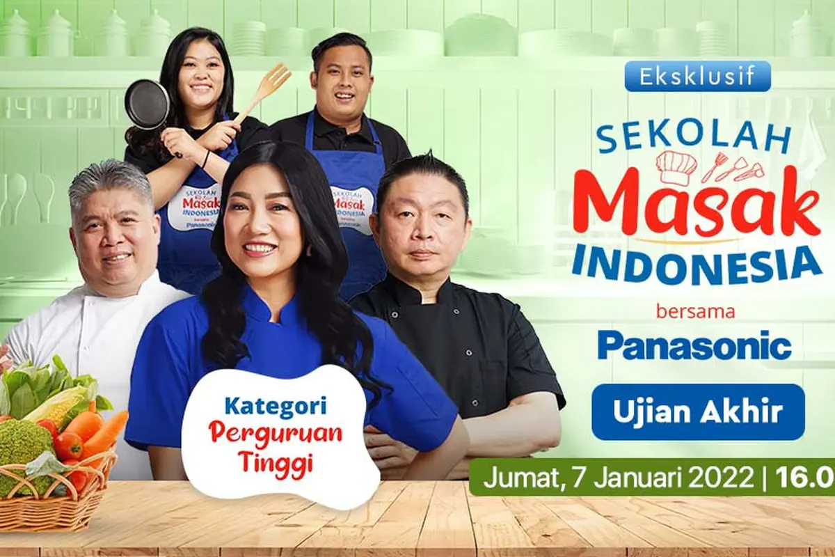 Live Streaming Sekolah Masak Indonesia Reinterpretasi Resep