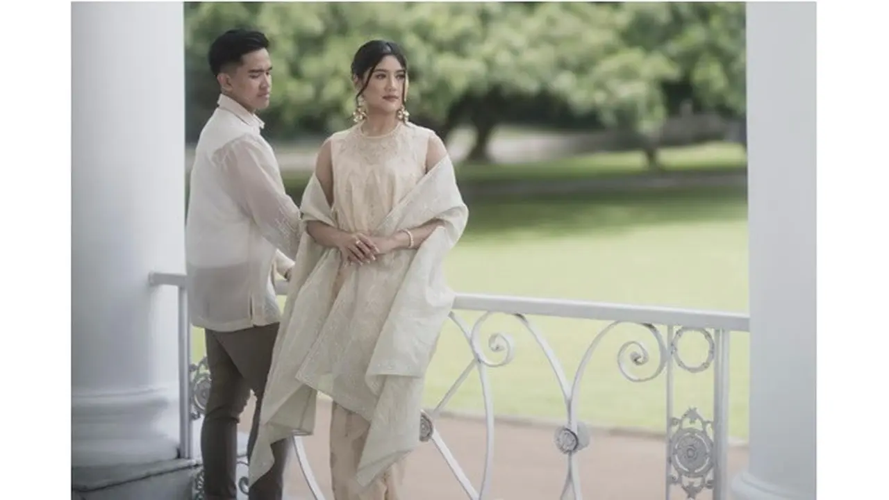 6 Potret Terbaru Prewedding Kaesang Pangarep dan Erina Gudono, Pakai Busana Formal