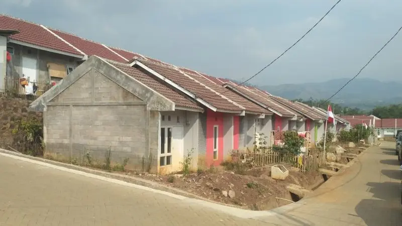 Perumahan Pesona Bukit Bintang, Majalaya, Kabupaten Bandung. (Achmad/Liputan6.com)