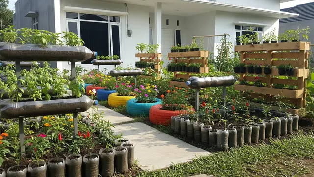Kebun Rumah Low Budget