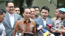 Jokowi mengatakan sudah saatnya membawa tuduhan kepemilikan ijazah yang sudah lama dilayangkan kepadanya ke ranah hukum. (merdeka.com/Arie Basuki)