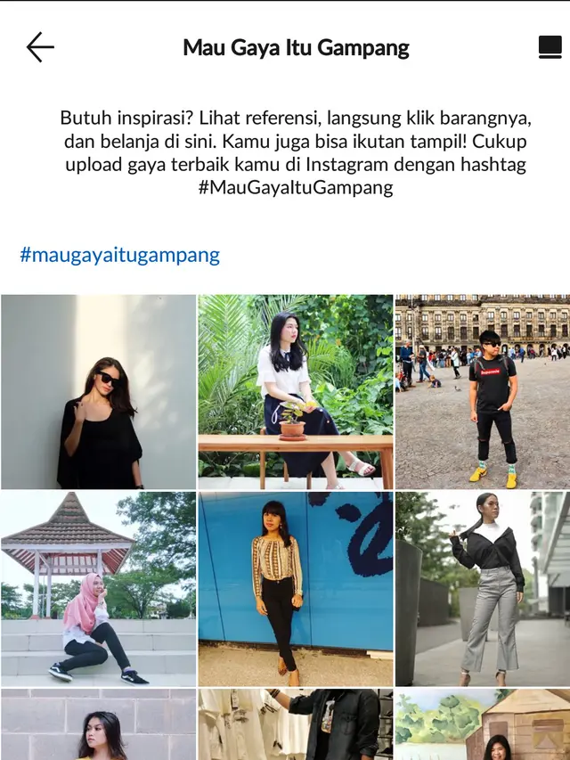 Berbelanja dengan Referensi Gaya di Mataharimall.com
