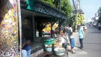 Mbah Lindu mulai terkenal setelah diketahui menjual gudeg sejak sebelum Jepang menjajah Indonesia. (Liputan6.com/Yanuar H)