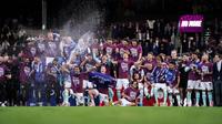 Burnley memastikan tiket ke Premier League musim depan. (X/Burnley)