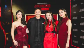 Potret Glamor Caitlin Halderman dkk di Red Carpet Serial Vidio Jakarta Undercover: Members Only