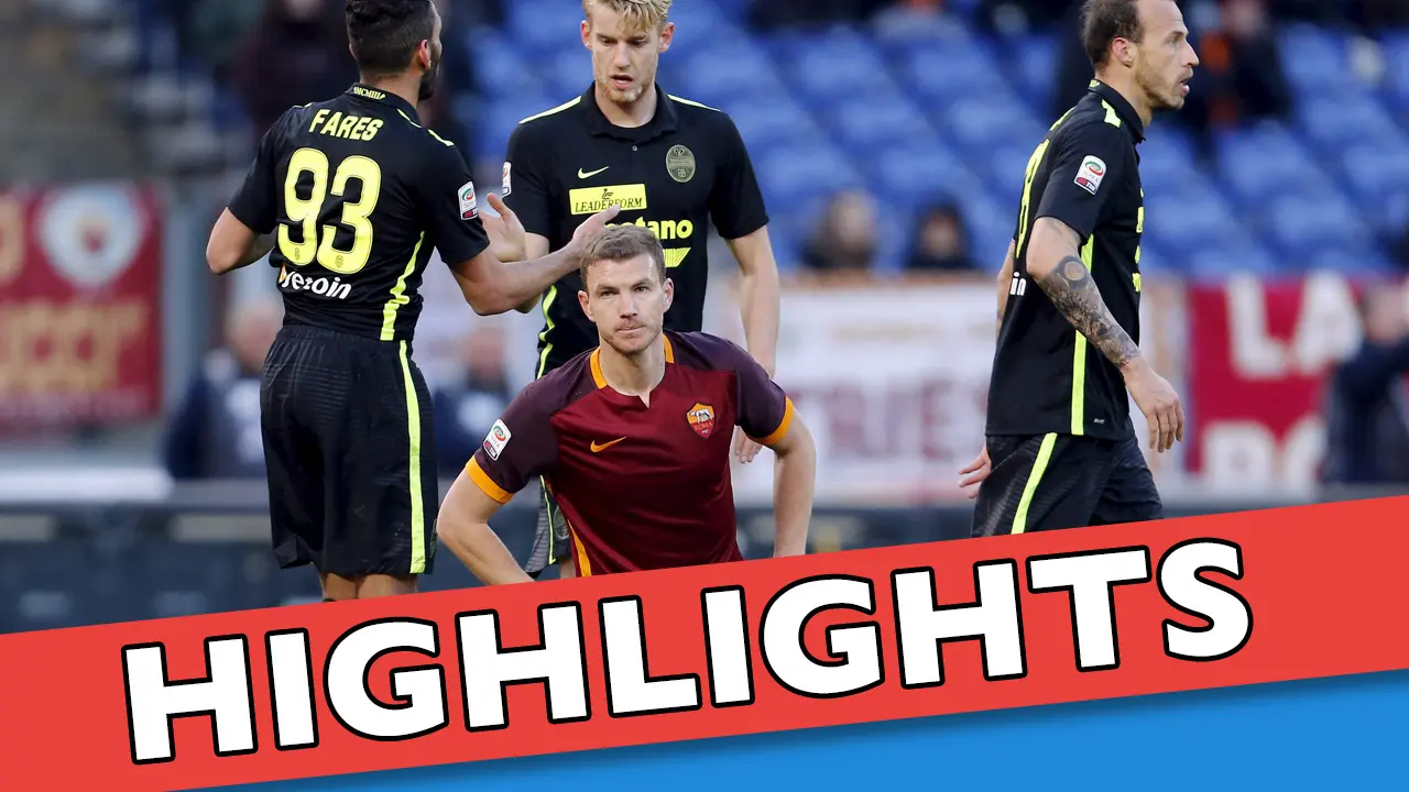 AS Roma vs Verona 1-1, Pazzini Paksa Hasil Imbang