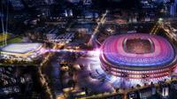 Desain kompleks Espai Barca yang menampung New Camp Nou dan Mini Estadi Johan Cruyff. (doc. FC Barcelona)