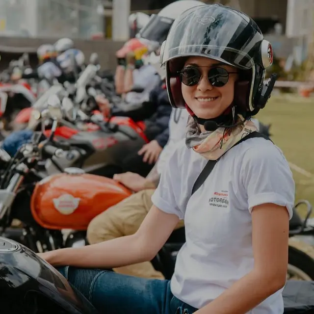 7 Momen Prisia Nasution Touring Naik Moge Sampai Atambua