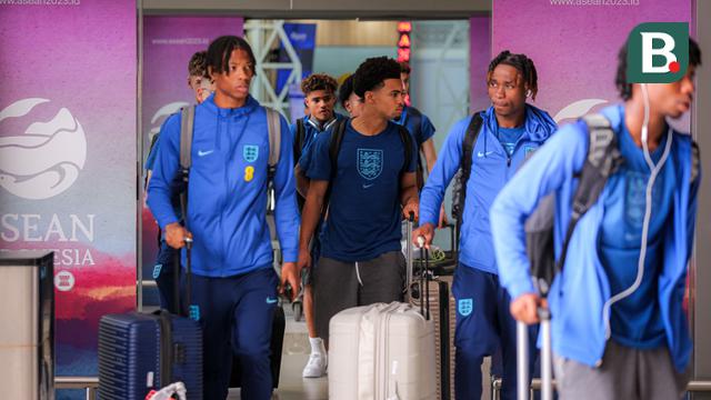 Kedatangan Timnas Inggris U-17