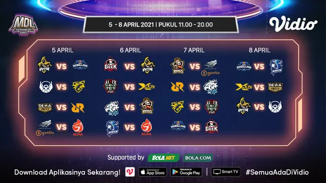 Jadwal MDL ID Season 3