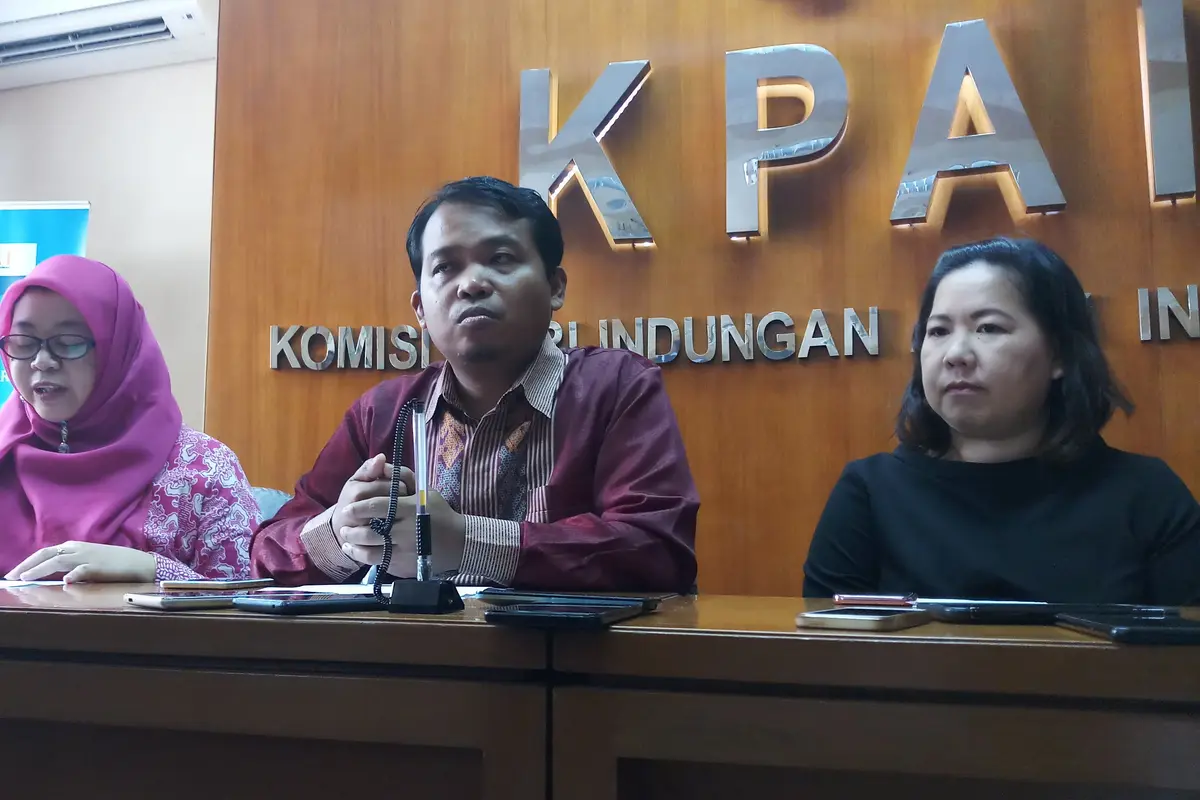 KPAI menjelaskan isi pertemuan dengan Manajemen Tik Tok (Liputan6.com/Ady Anugrahadi)