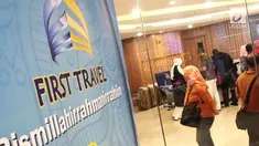 olisi menangkap pemilik sekaligus pemimpin penyelenggara perjalanan umrah PT First Anugerah Karya Wisata atau First Travel