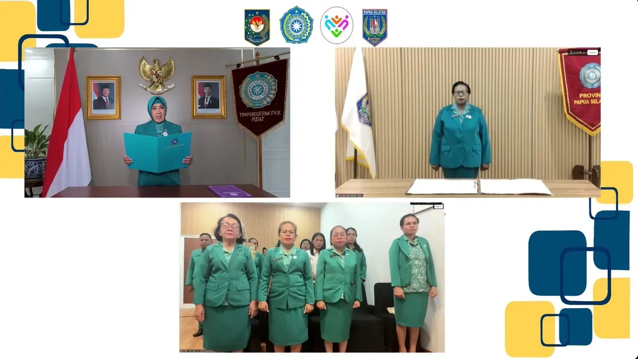 Ketum TP PKK Tri Tito Karnavian Dorong Penguatan PKK dan Posyandu di Papua Selatan