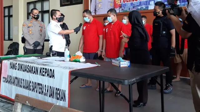 Preman dan pengacara AD yang terlibat kasus mafia tanah ditangkap Polres Jakarta Pusat