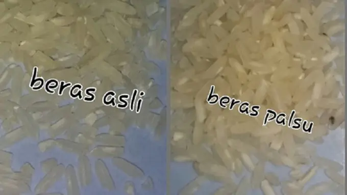 Ibu Rumah Tangga Ini Terbukti Kena Tipu Beras Plastik