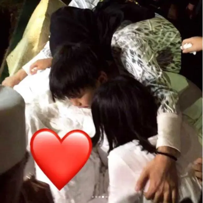 Ririn Ekawati menyuruh anak-anak sambungnya untuk berikan salam perpisahan pada papinya (Foto: Instagram)