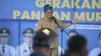 Hadiri Gerakan Pangan Murah di Kendari, Mendagri Tito Soroti Pentingnya Intervensi Stok Beras untuk Tekan Inflasi