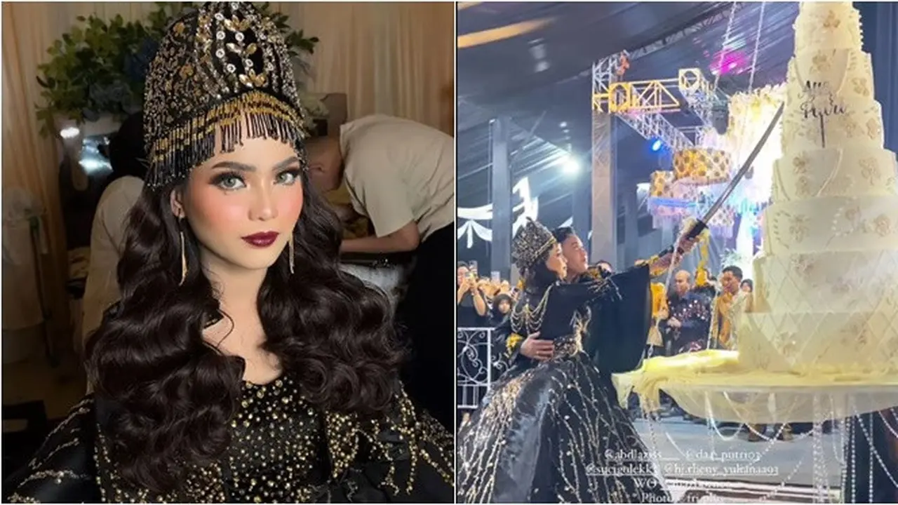 8 Potret Putri Isnari di Resepsi Tema Maroko Style, Menawan Bergaun Timur Tengah