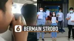 Beredar video beberapa pemuda bermain dengan strobo dan mengaku jadi polisi.
