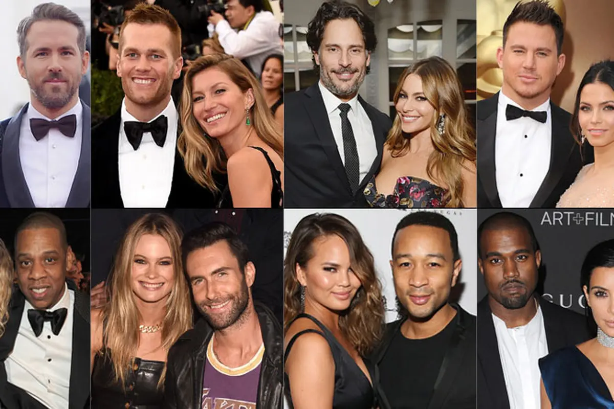 8 Pasangan Selebriti Hollywood Terseksi 2014